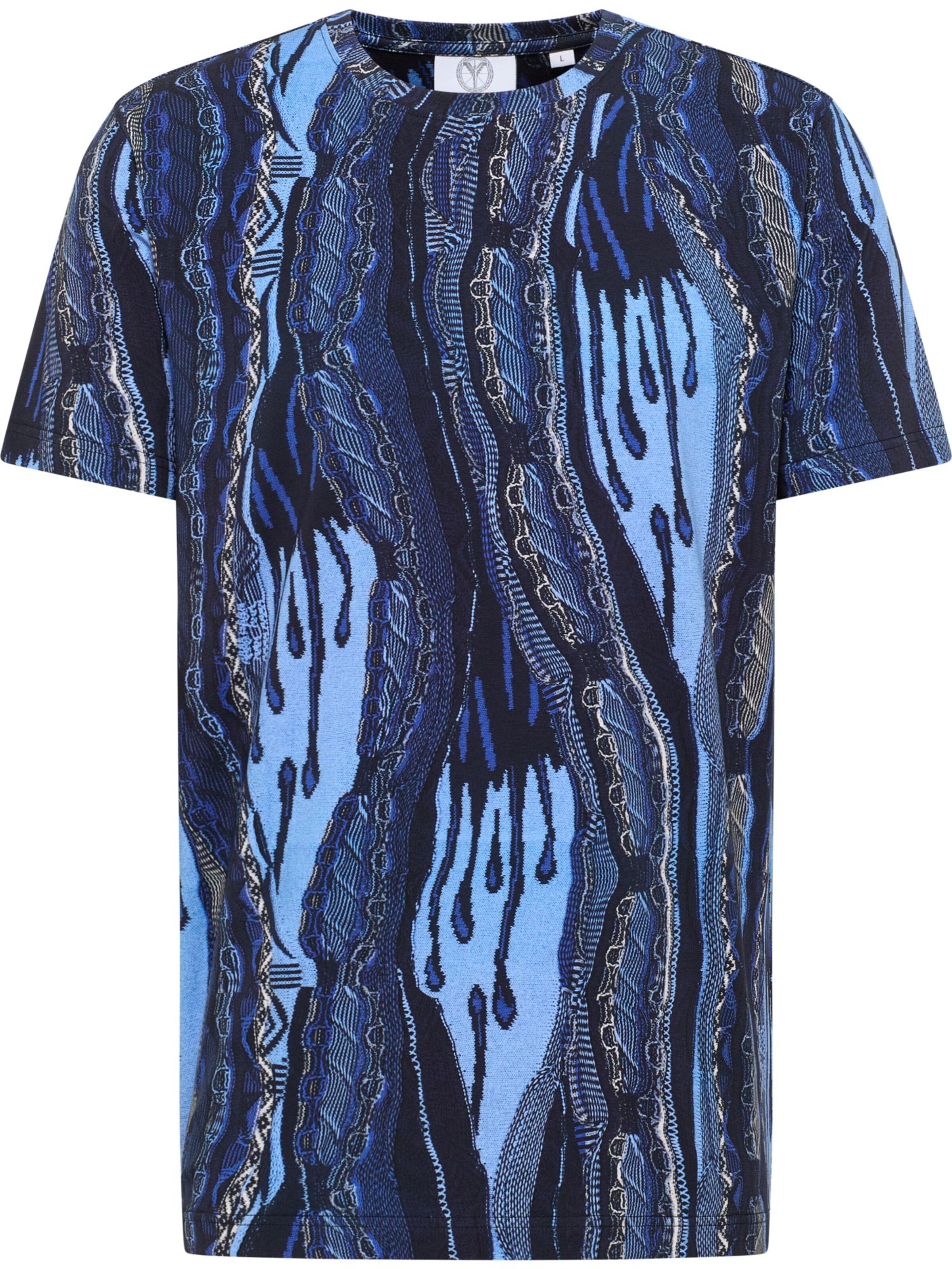 Carlo Colucci Shirt 'Erroi' in Blue: front