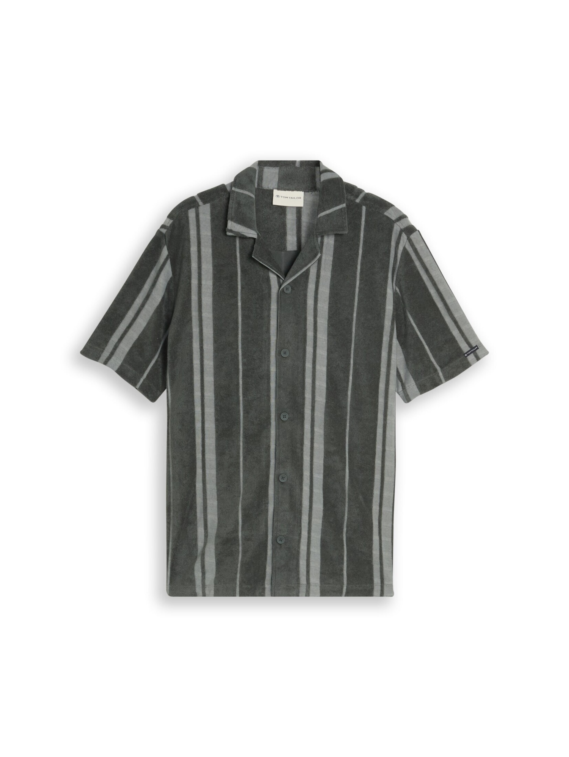 TOM TAILOR Regular fit Overhemd in Groen: voorkant