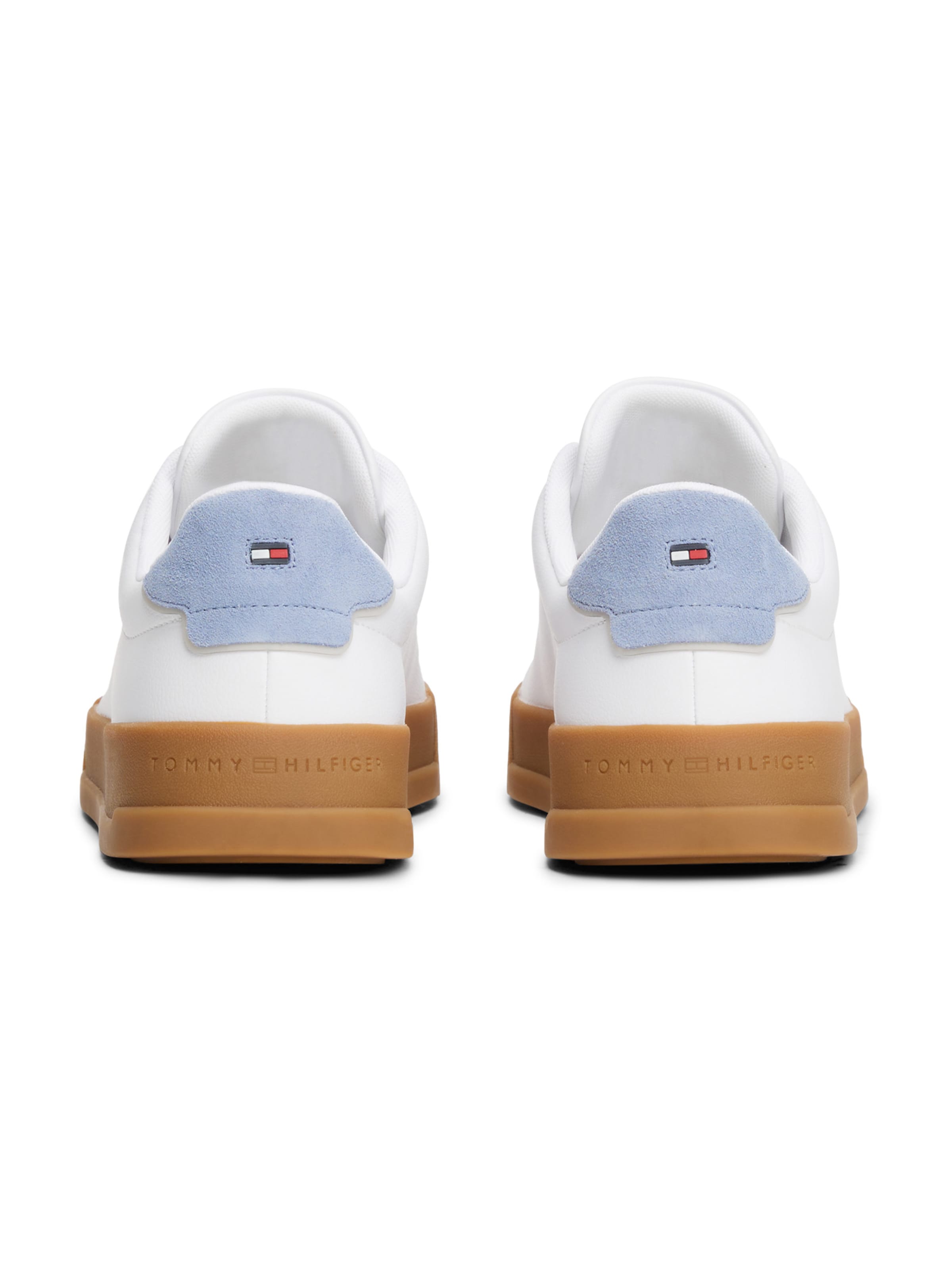 TOMMY HILFIGER Sneakers laag 'Court Ess' in Wit