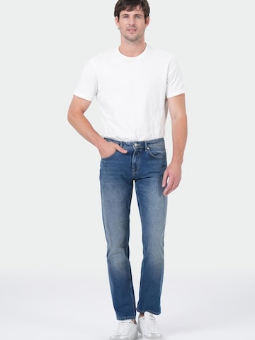 Regular Jean M.O.D MIRACLE OF DENIM en bleu : devant