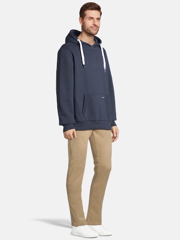 Sweat-shirt 'Heff' salzhaut en bleu