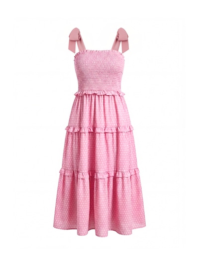 Imily Bela Vestido de verano en 36 en rosa / blanco, Vista del producto