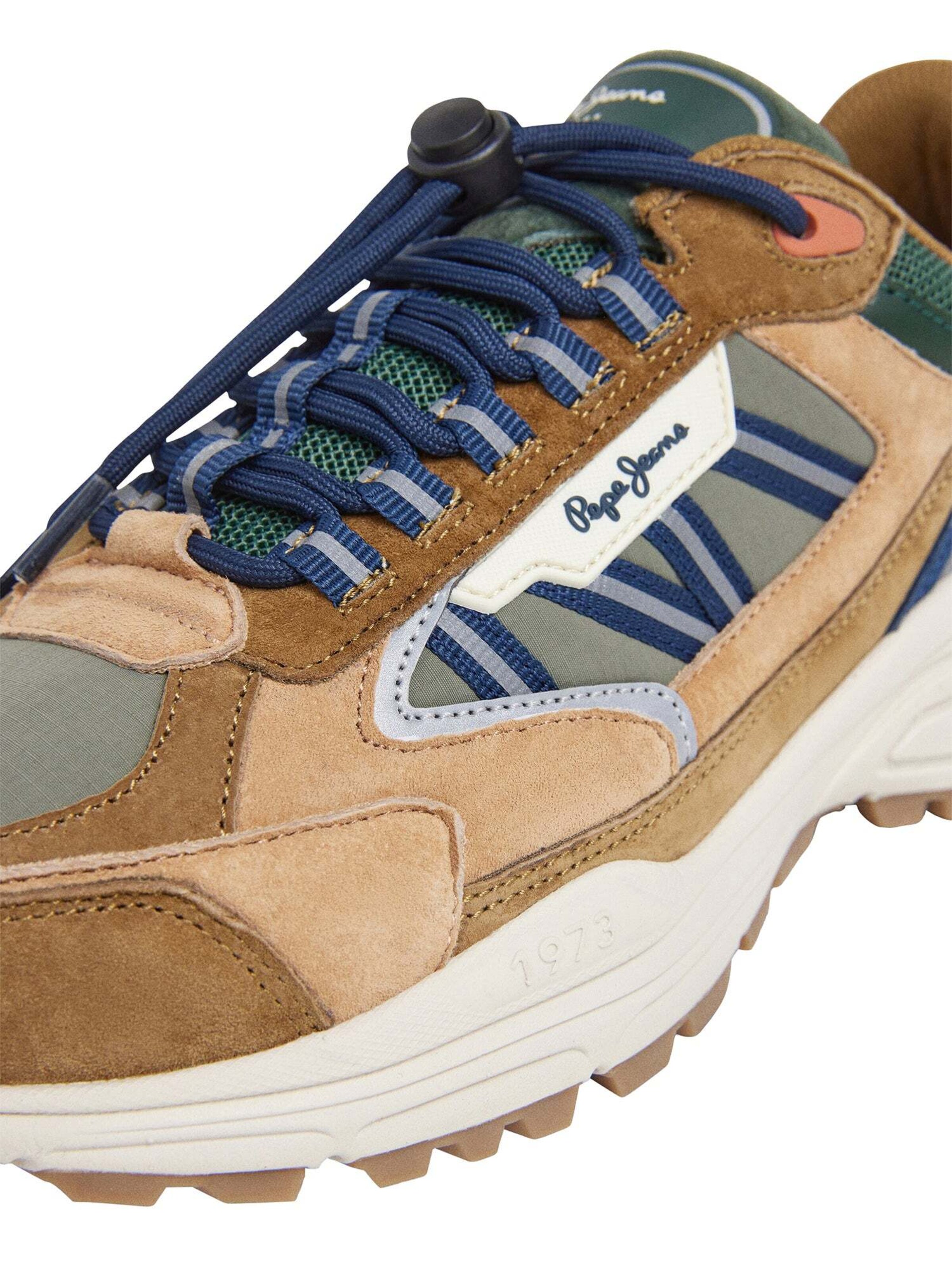 Baskets basses 'Darren Earth' Pepe Jeans en marron