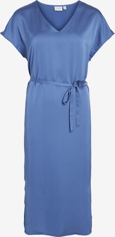 VILA Dress in Blue: front