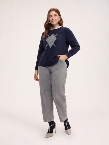 Fiorella Rubino Trui in Blauw