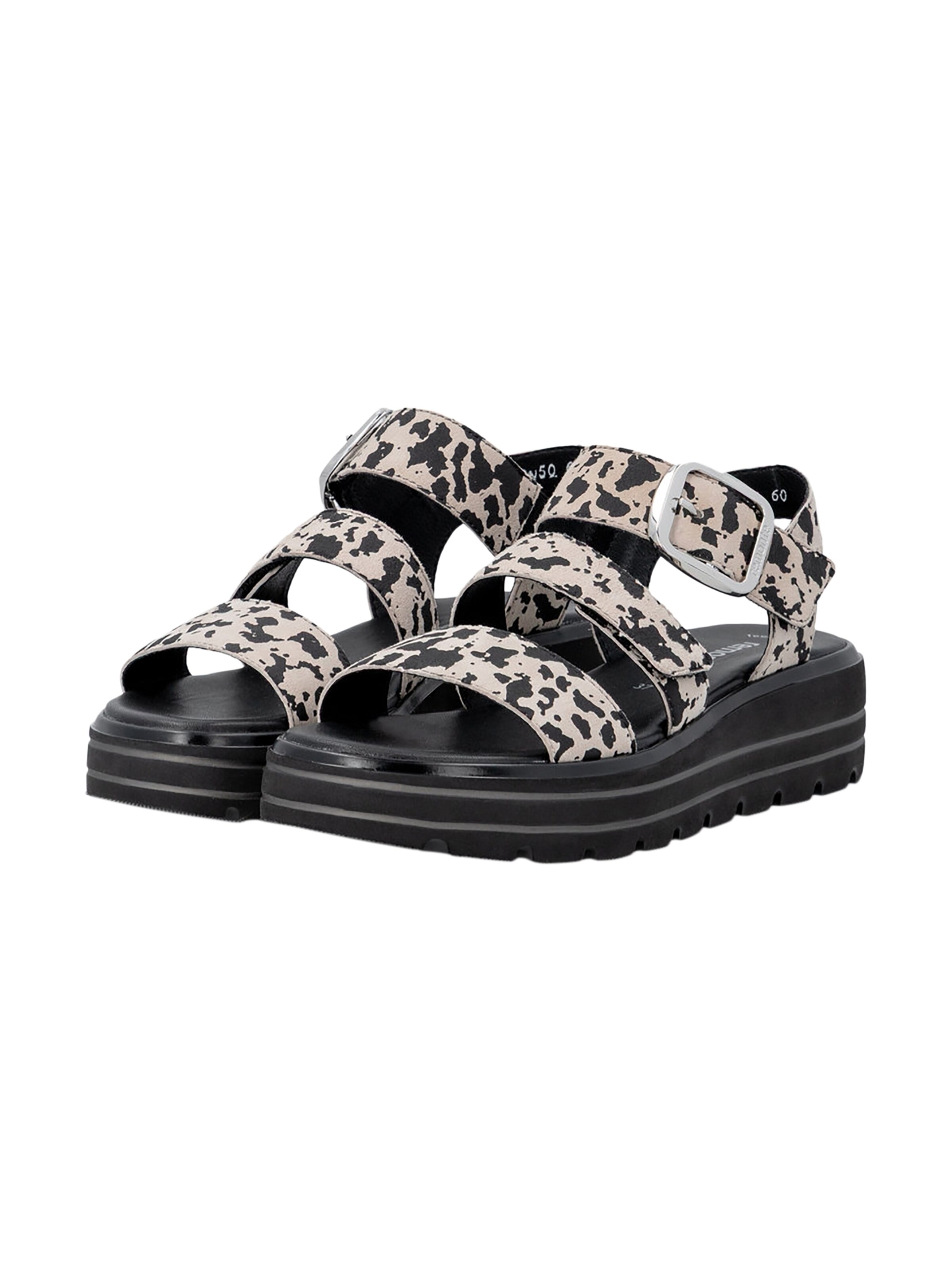 REMONTE Strap sandal in Beige