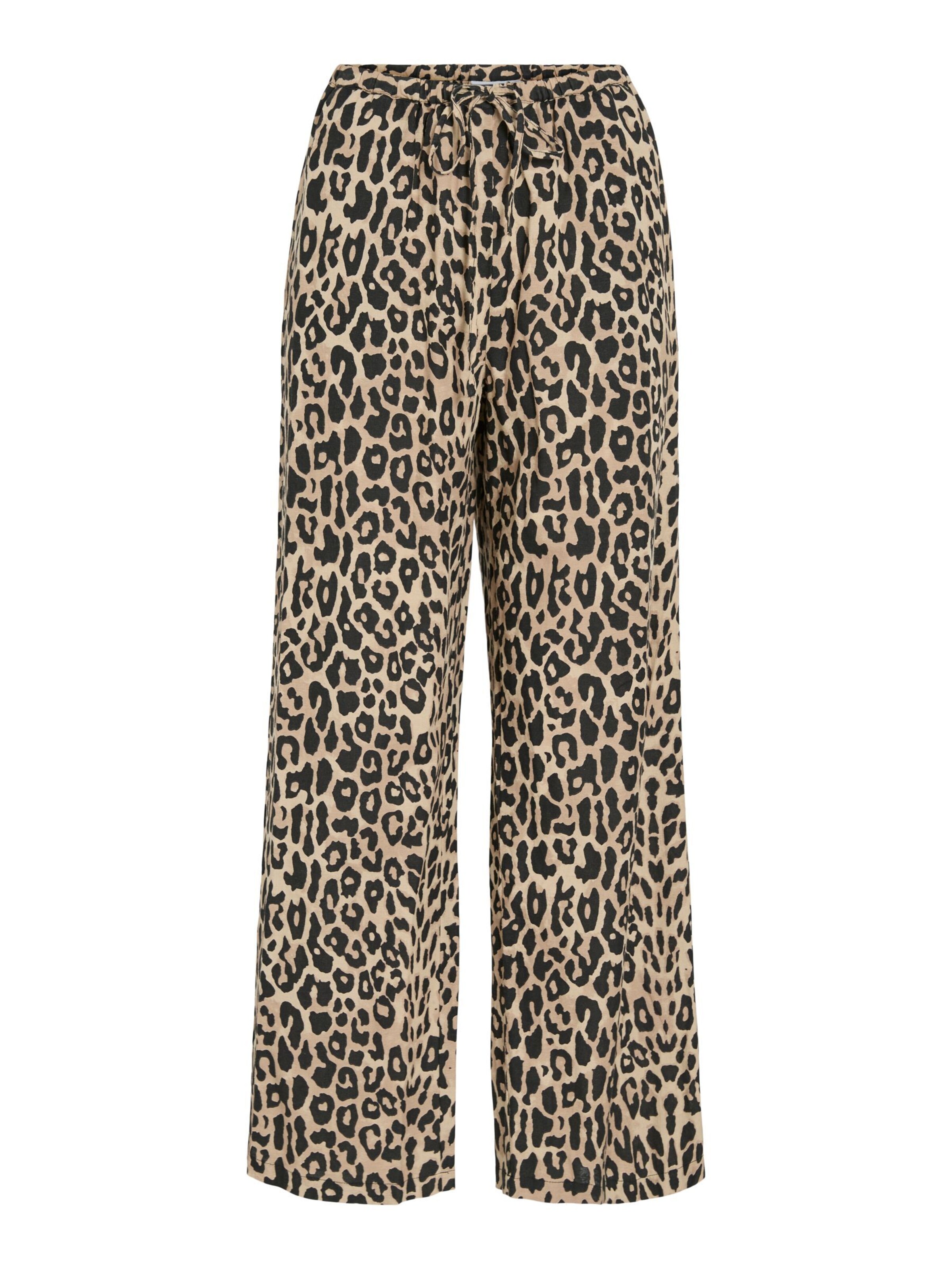 VILA Pants in Beige: front