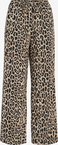 Wide Leg Pantalon VILA en beige : devant