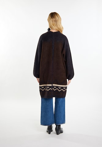 usha FESTIVAL Knit cardigan in Brown