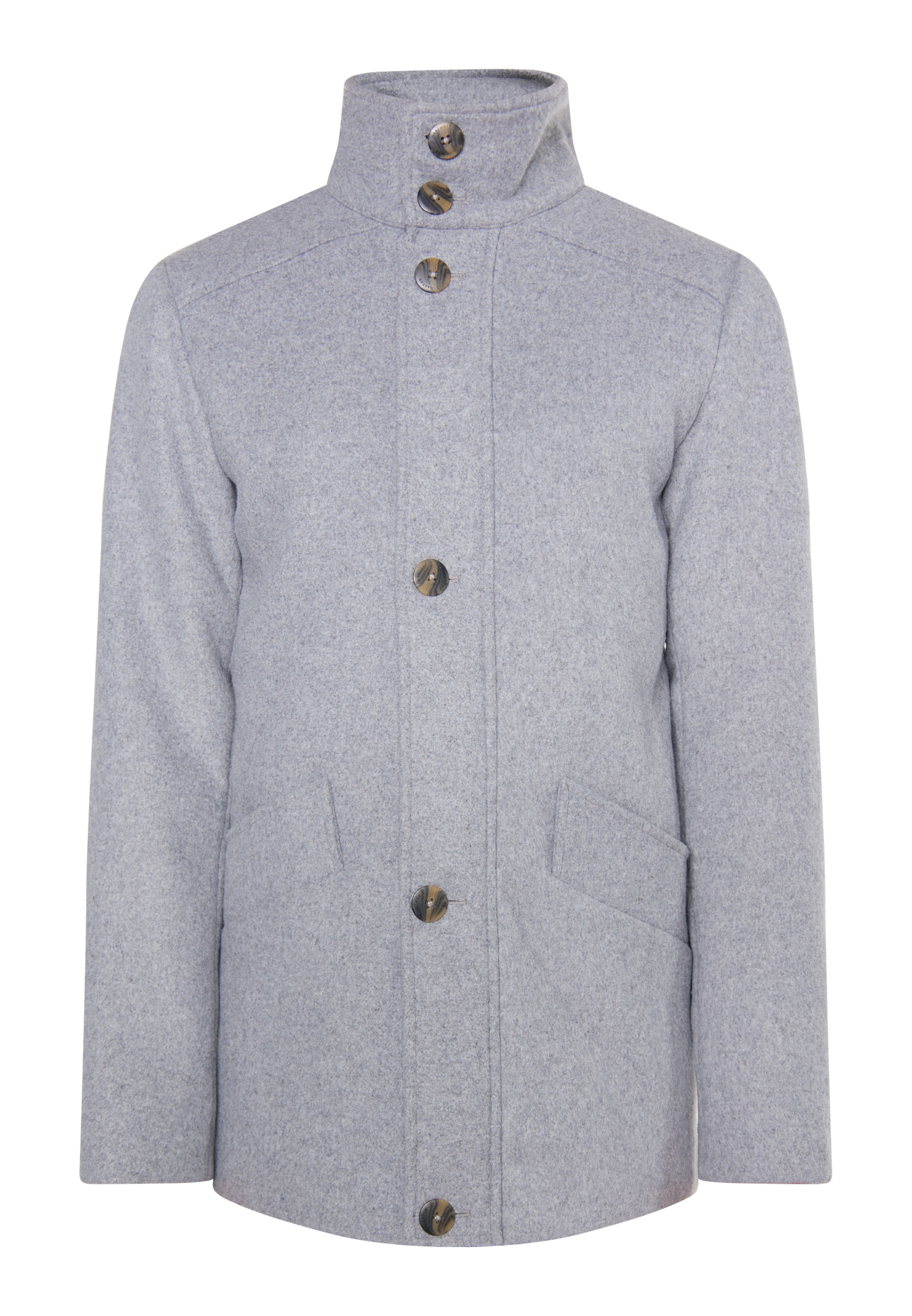 DreiMaster Klassik Prechodná bunda - Sivá: predná strana