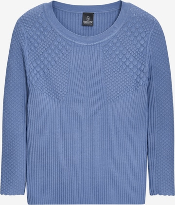 Pull-over MADELEINE en bleu : devant
