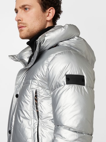 INDICODE JEANS Winter Jacket 'Perstin' in Grey