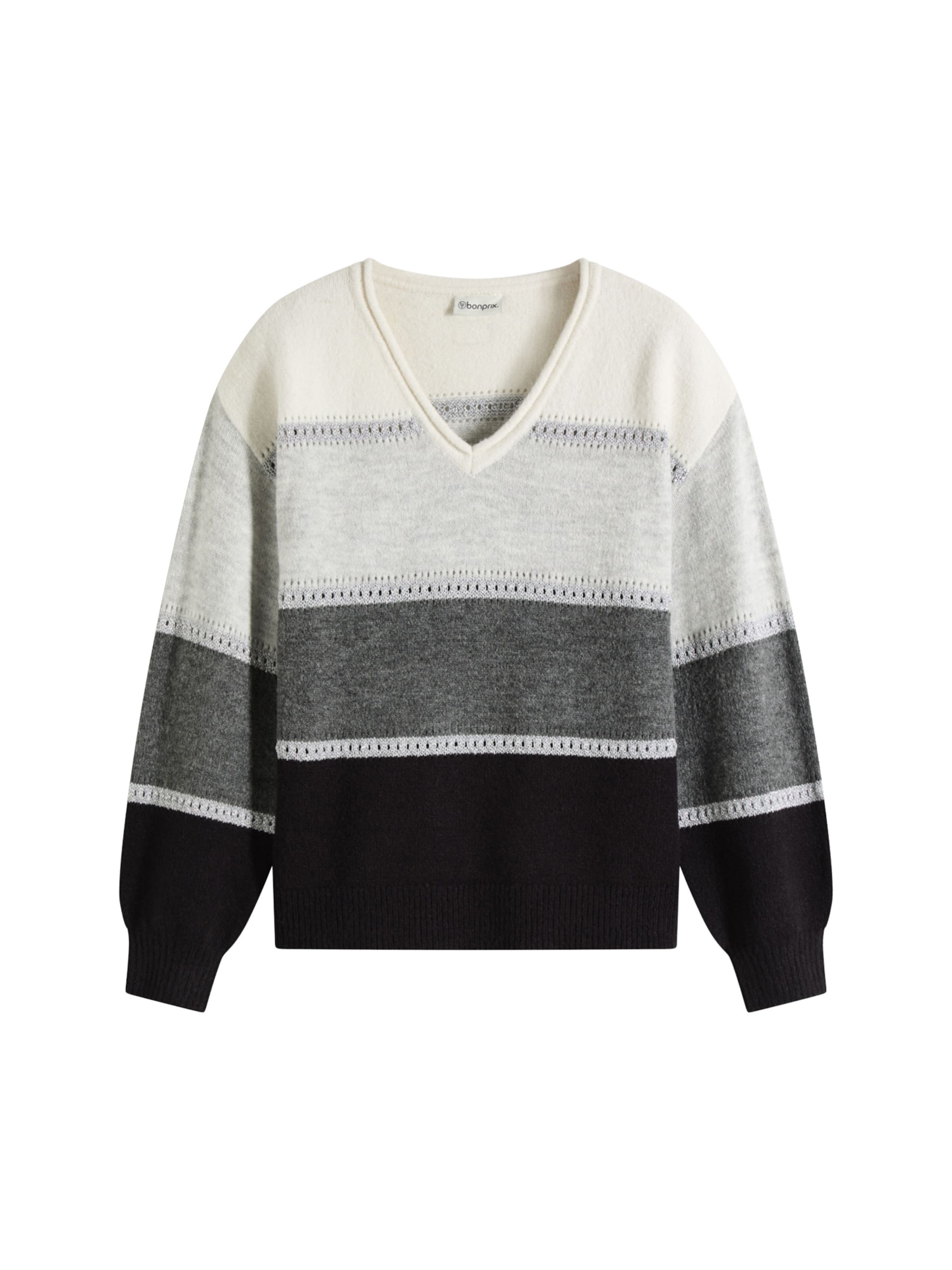 Pullover di bonprix in nero: frontale