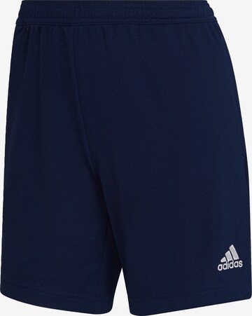 Loosefit Pantalon de sport 'Entrada 22 ' ADIDAS SPORTSWEAR en bleu : devant