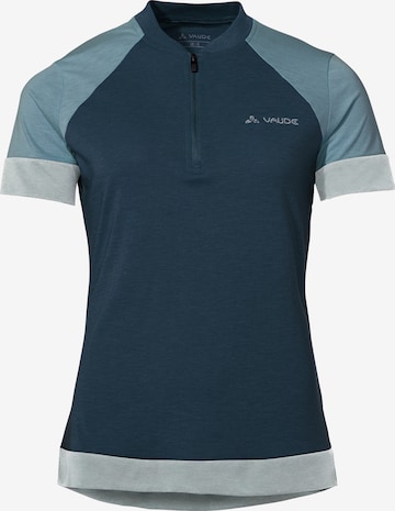 VAUDE Functioneel shirt 'Altissimo' in Blauw: voorkant