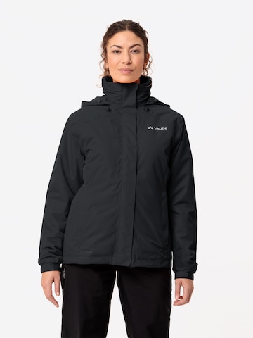 VAUDE Jacke ' Escape' (GRS) in Schwarz: Vorderseite