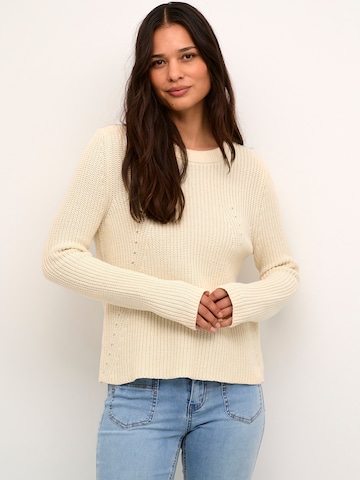 CULTURE Sweater 'Capella' in Beige: front