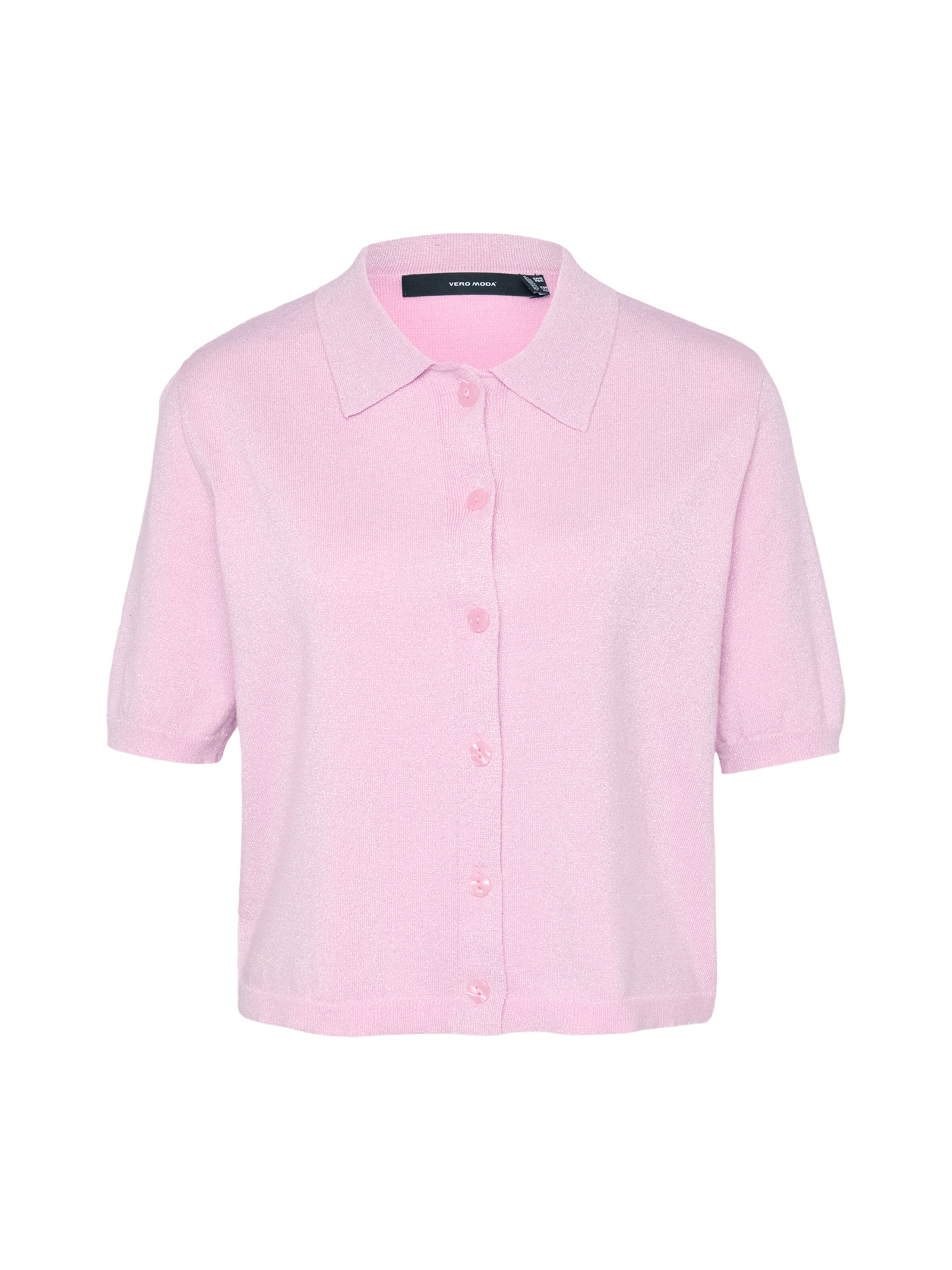 Vero Moda Tall Kardigan 'VMHAPPYSHINE' w kolorze różowy: przód