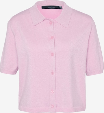 Vero Moda Tall Kardigan 'VMHAPPYSHINE' w kolorze różowy: przód