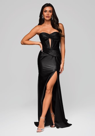 Robe de soirée Ombre en noir