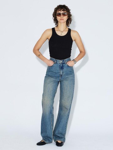 Dr. Denim Regular Jeans 'Echo High Straight' in Blauw