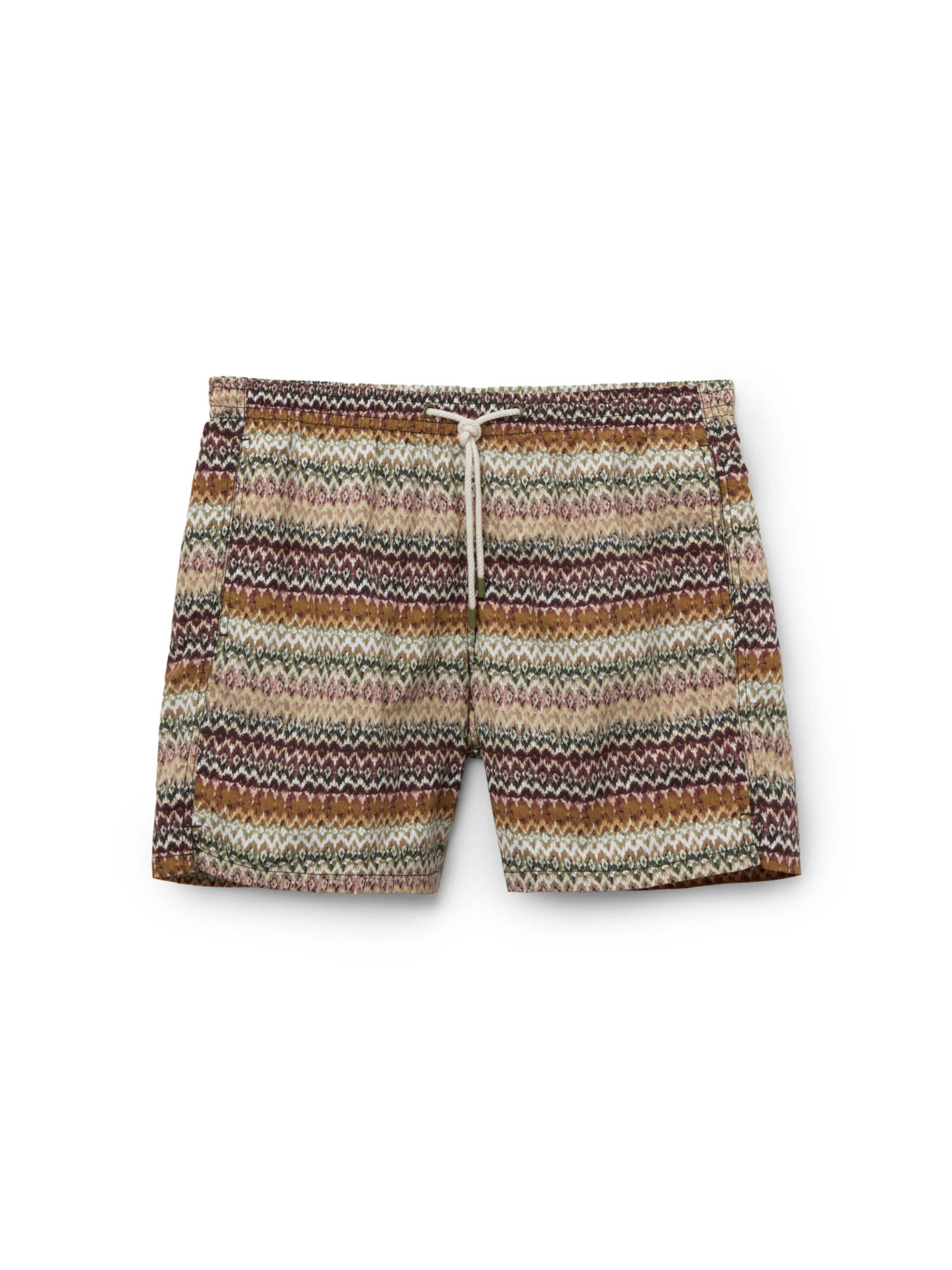 CALZEDONIA Badeshorts 'Formentera' in Braun: Vorderseite