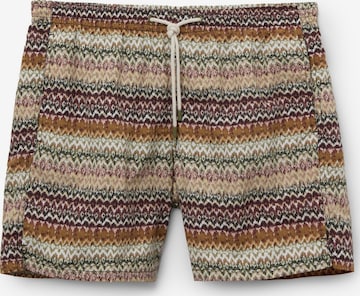 CALZEDONIA Badeshorts 'Formentera' in Braun: Vorderseite