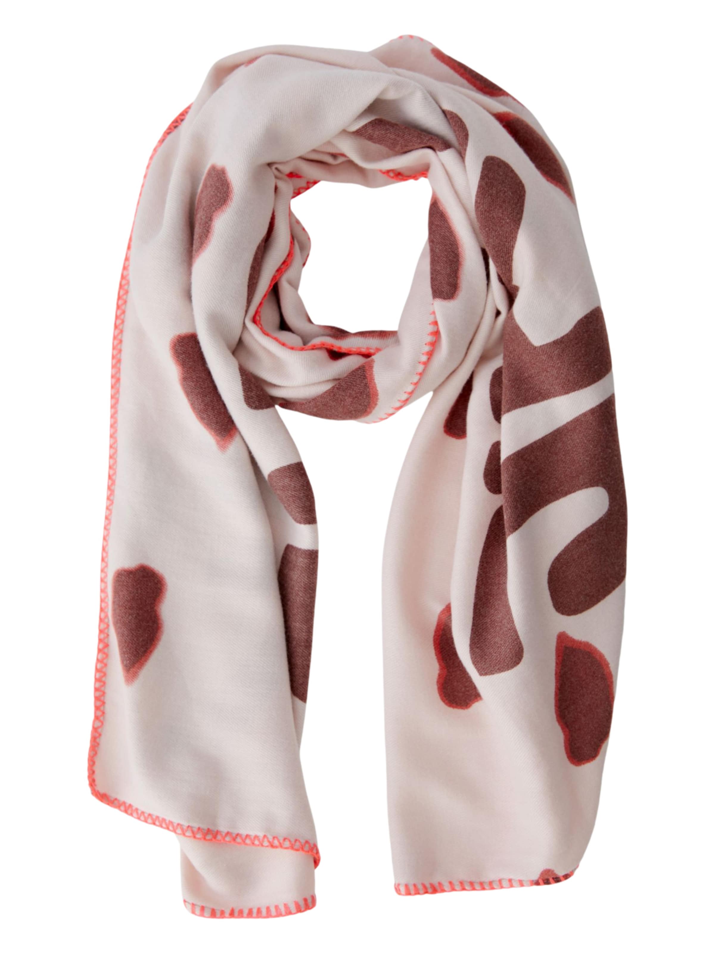 OUI Schal in Pink: Vorderseite