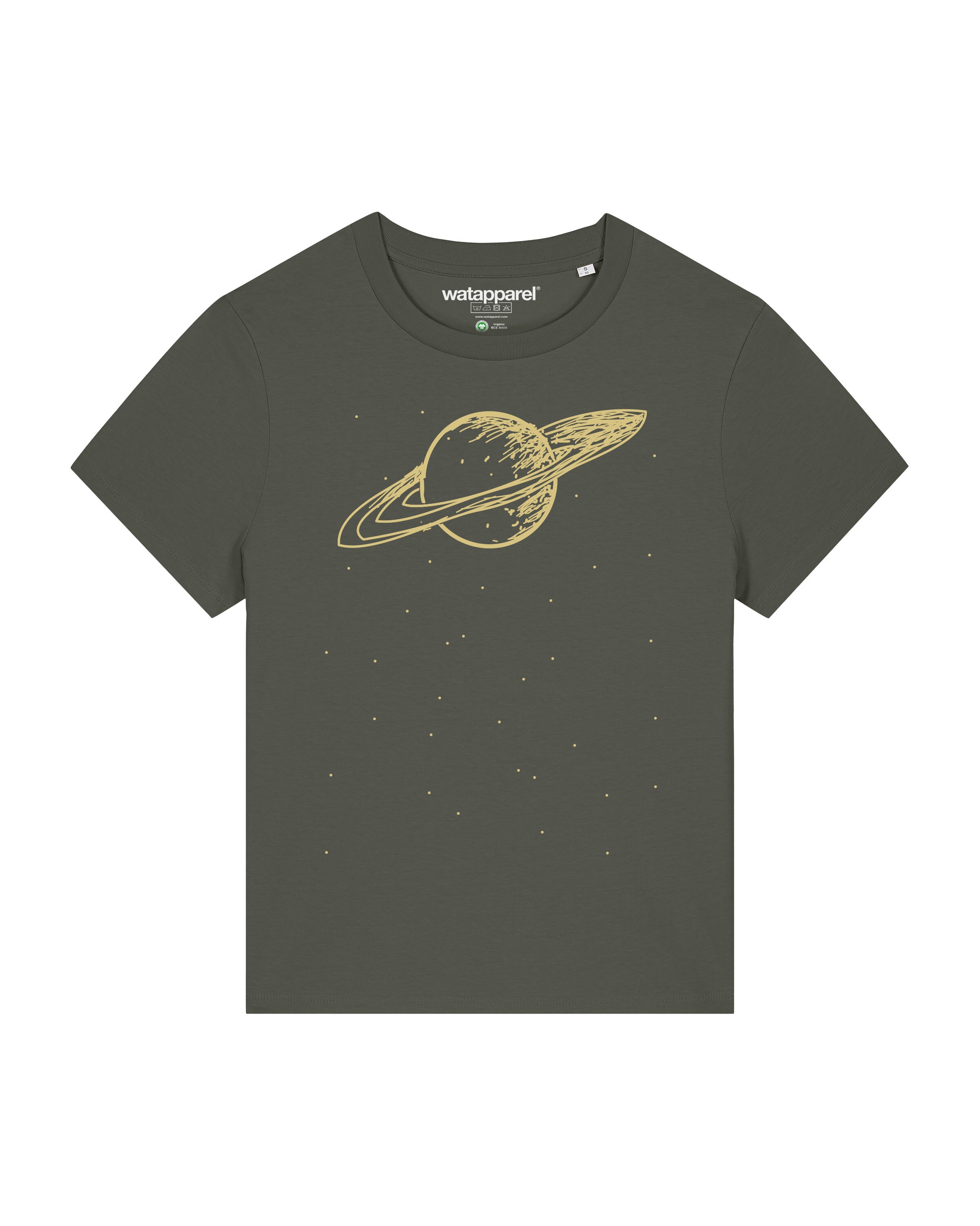 T-shirt 'Saturn' Watapparel en vert