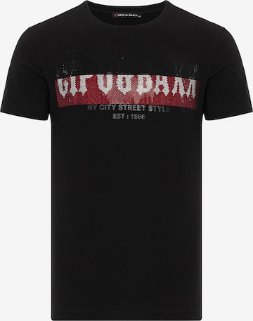 CIPO & BAXX T-Shirt in Schwarz: Vorderseite