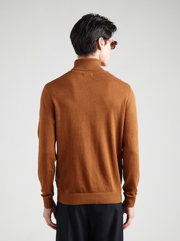 JACK & JONES Trui 'JJEEMIL' in Bruin