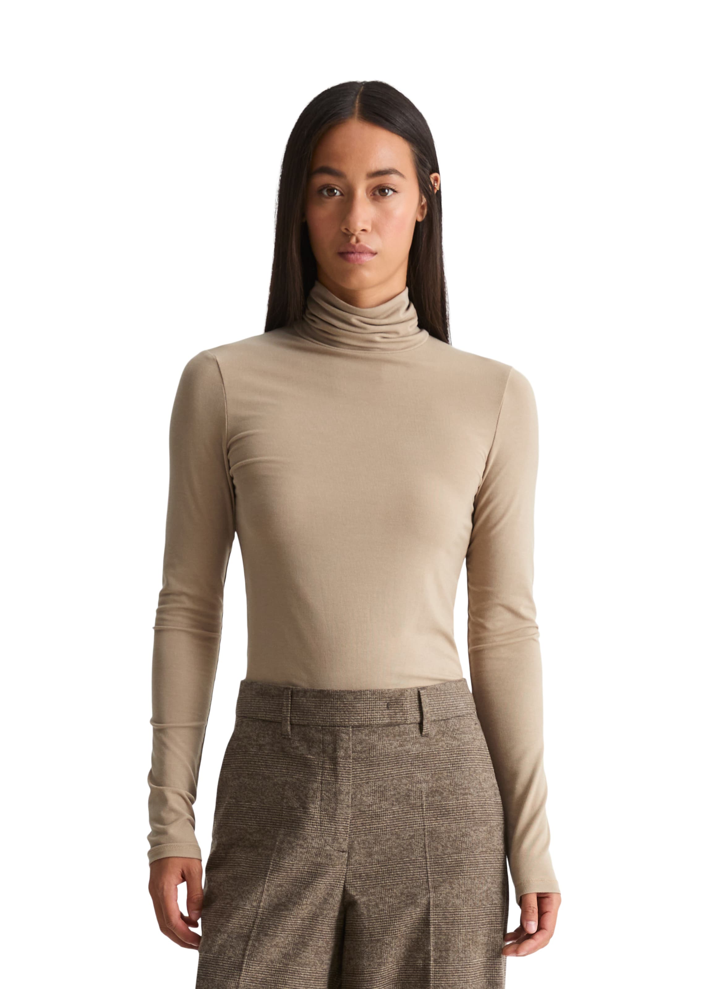 Marc O'Polo - Camiseta en beige: frente