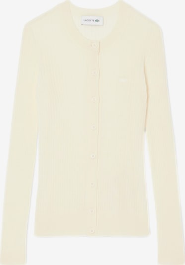 LACOSTE Knit cardigan in XS in Yellow, Item view