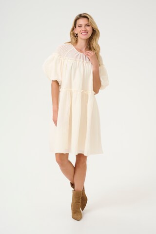 Cream Kleid 'Frill' in Beige