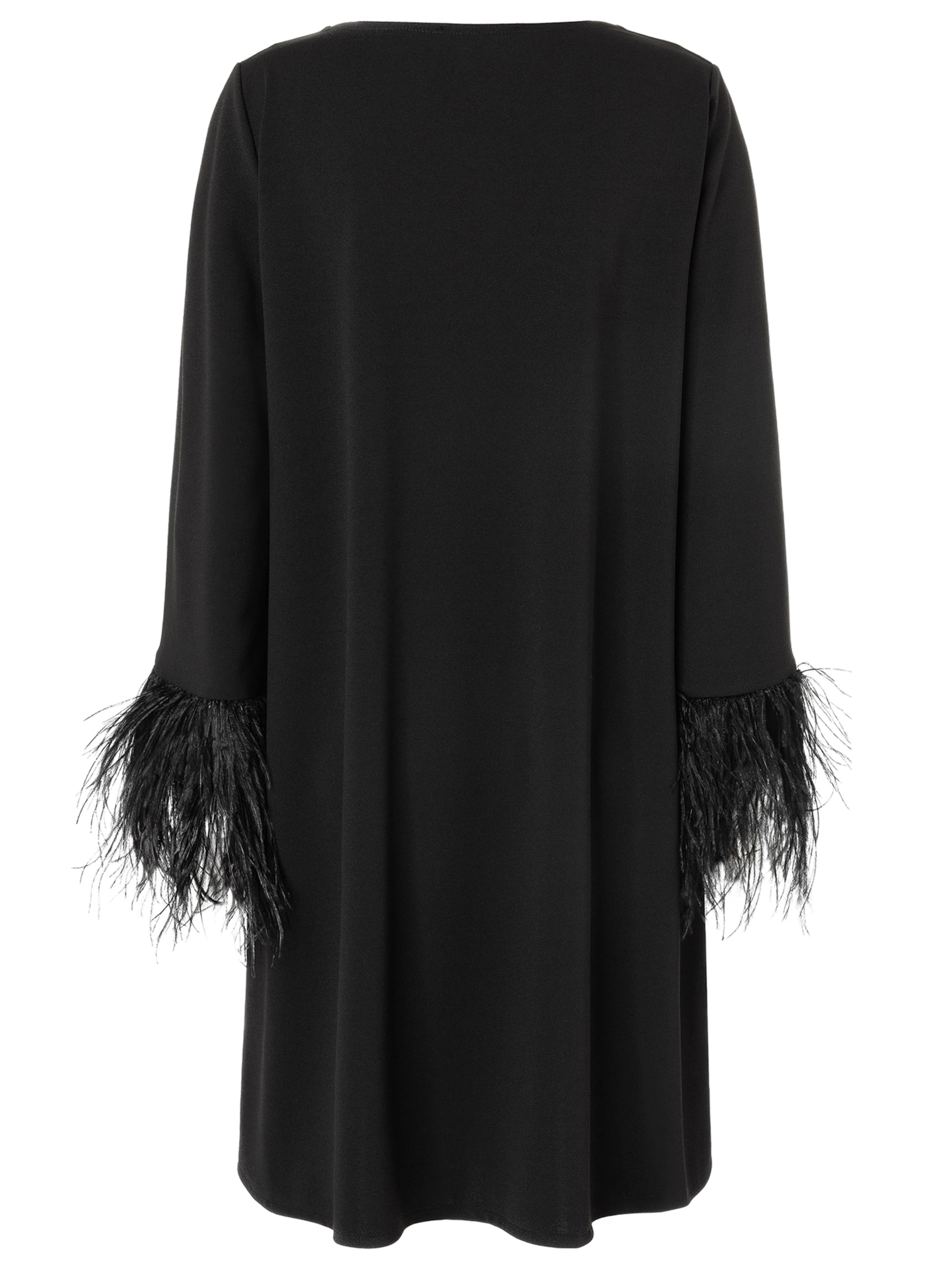 Ana Alcazar Cocktailjurk ' Sina ' in Zwart