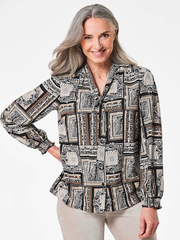 Chemisier Goldner en noir : devant