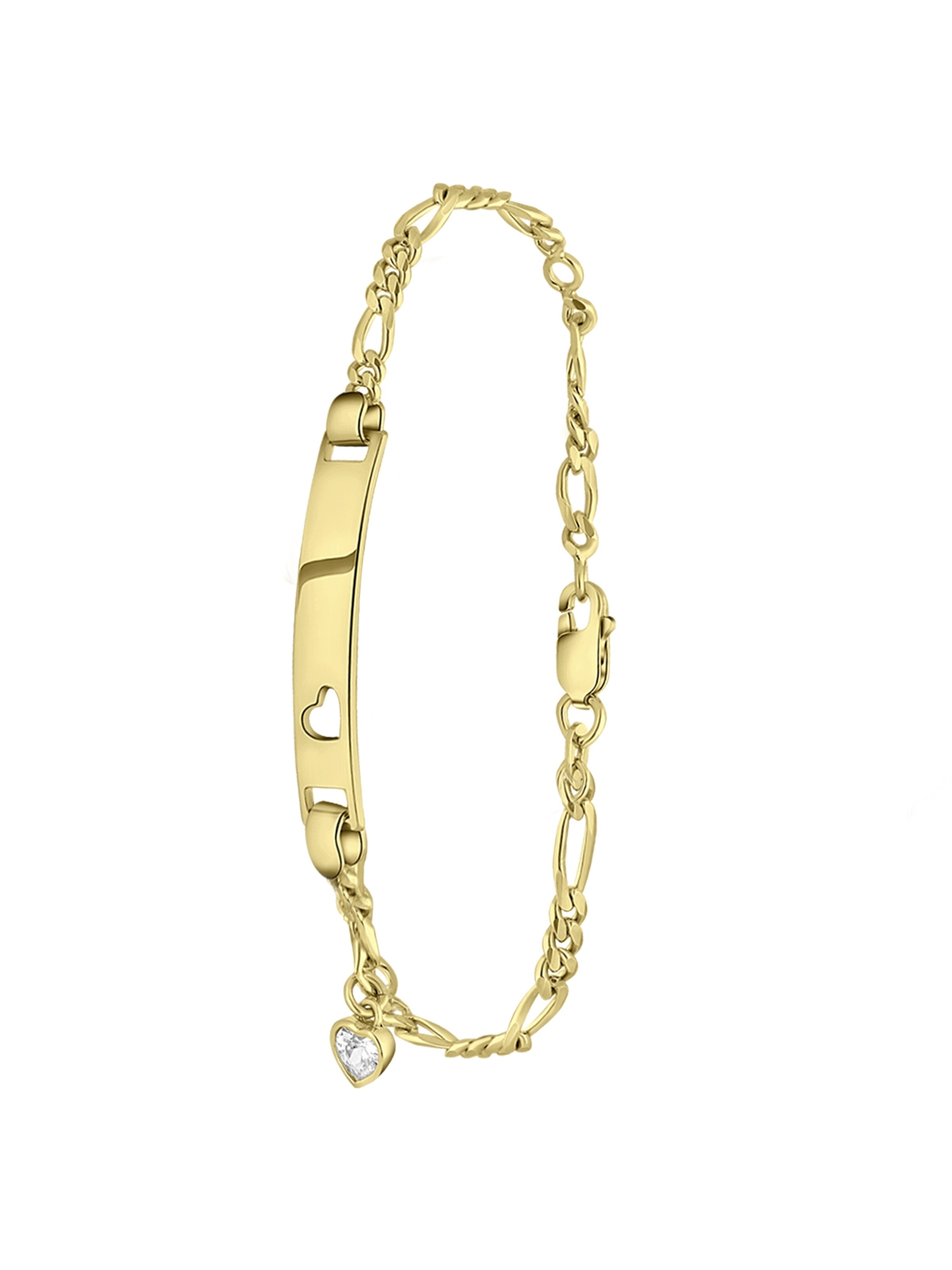 Lucardi Armband in Gold: Vorderseite