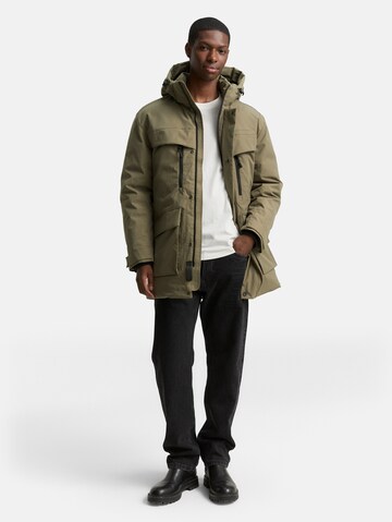 TOM TAILOR DENIM Winter jacket in Green