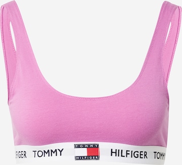 Sutien de la Tommy Hilfiger Underwear pe mov: față