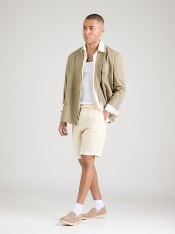 Regular Pantaloni eleganți de la GANT pe bej