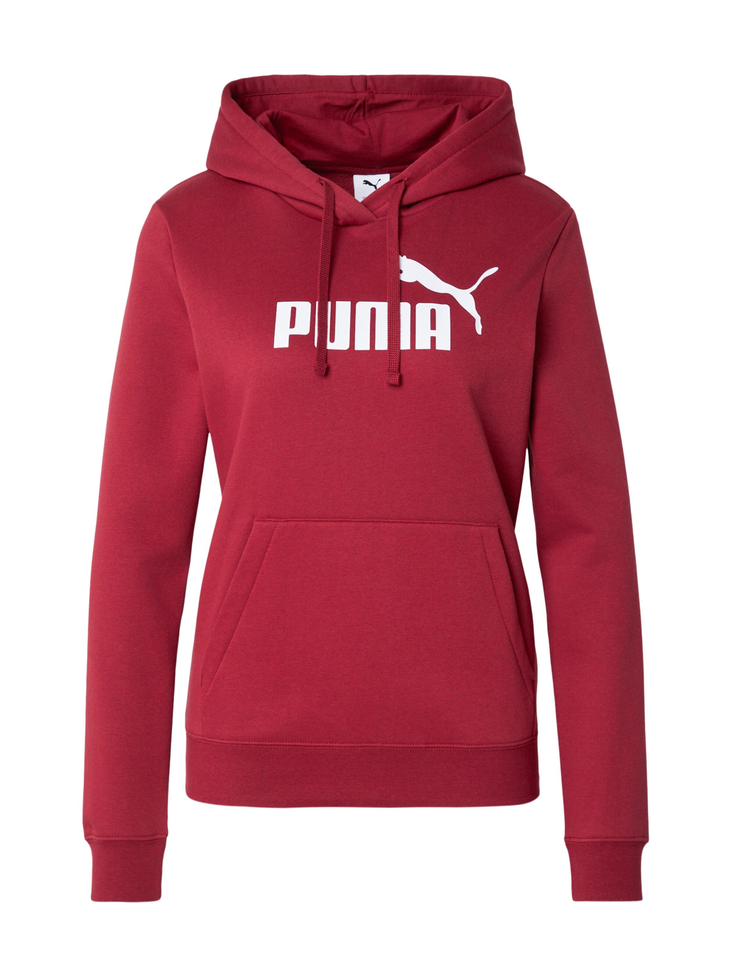PUMA Αθλητική μπλούζα φούτερ 'ESS No. 1' σε ροζ: μπροστά