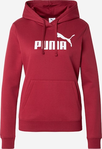 PUMA Αθλητική μπλούζα φούτερ 'ESS No. 1' σε ροζ: μπροστά