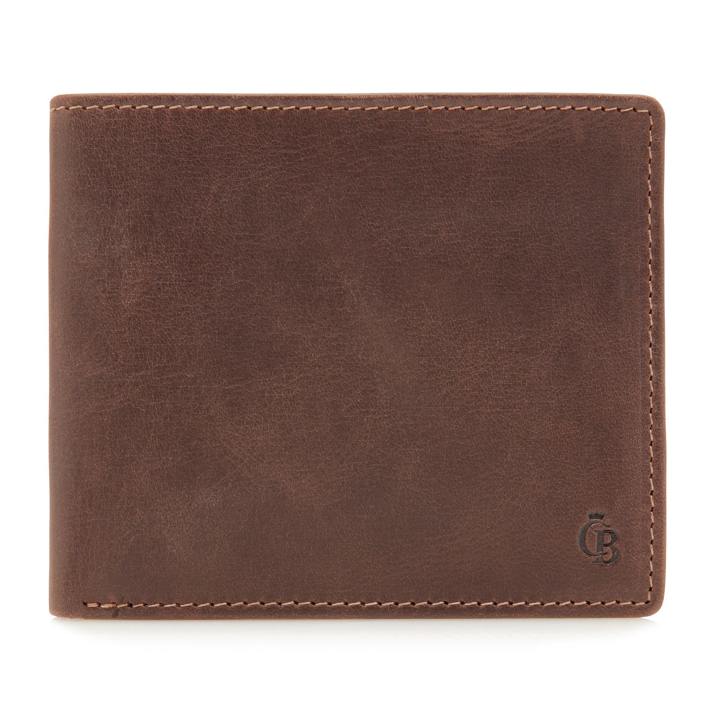 Portamonete di Castelijn & Beerens in marrone: frontale