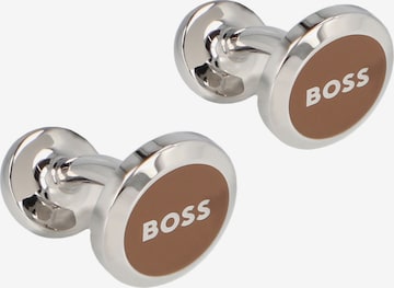 Gemelli da polso di BOSS in marrone: frontale