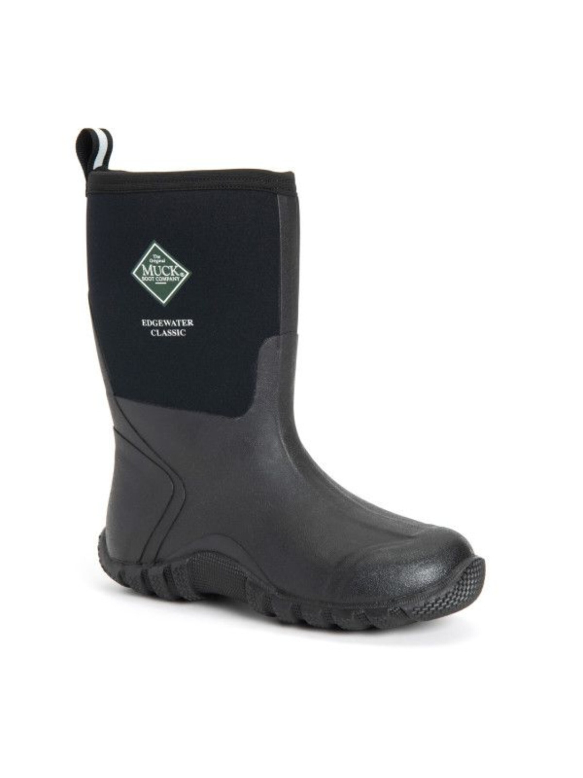 Muck boot Kumisaappaat ulkoiluun 'MEN'S EDGEWATER CLASSIC MID' värissä musta: etupuoli