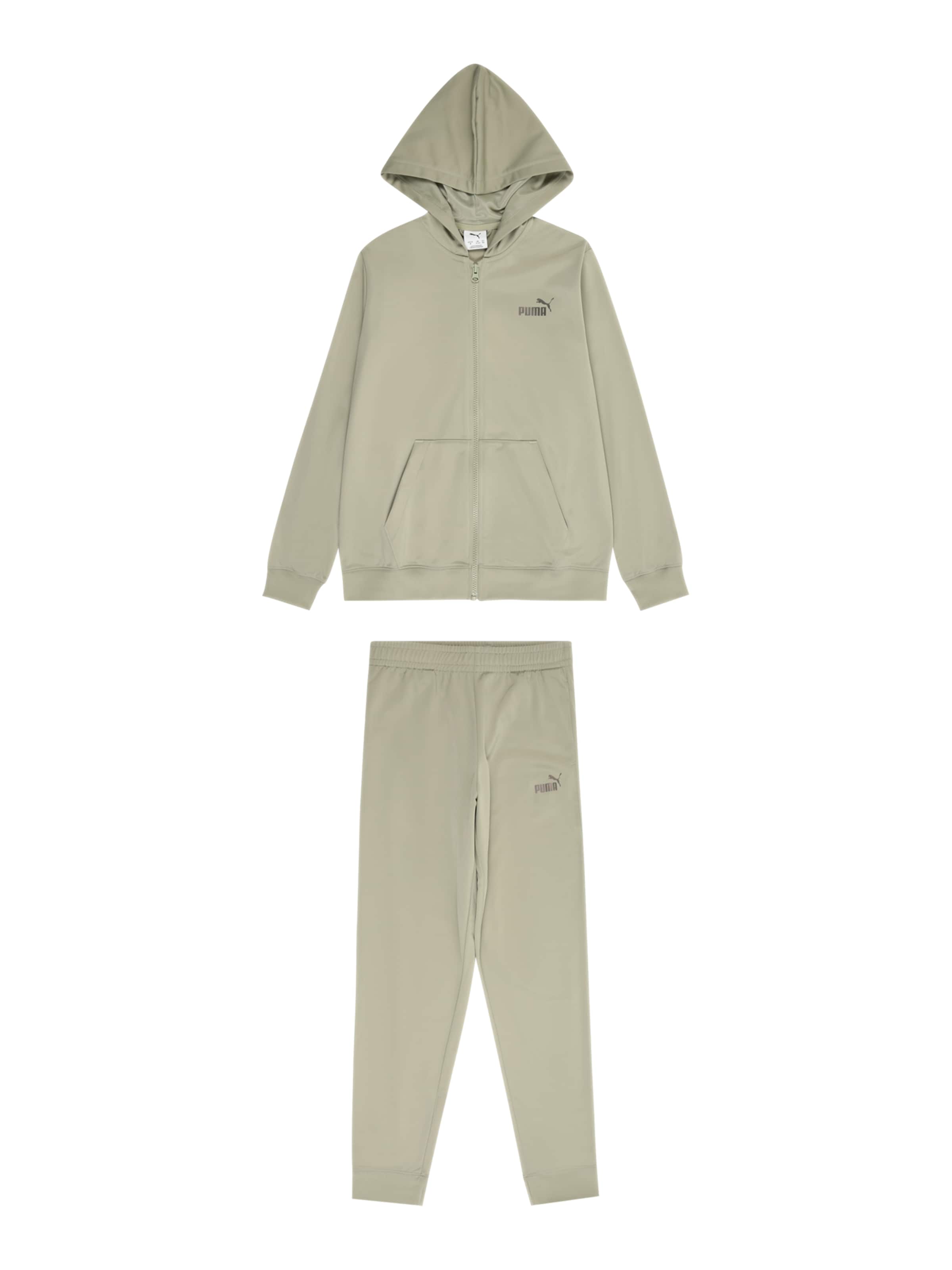 PUMA Sweat suit in Green: front