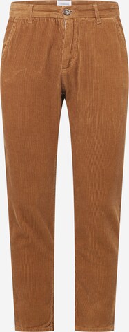 Lindbergh Regular Trousers in Brown: front