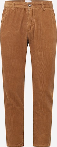 Lindbergh Chino trousers in Brown: front