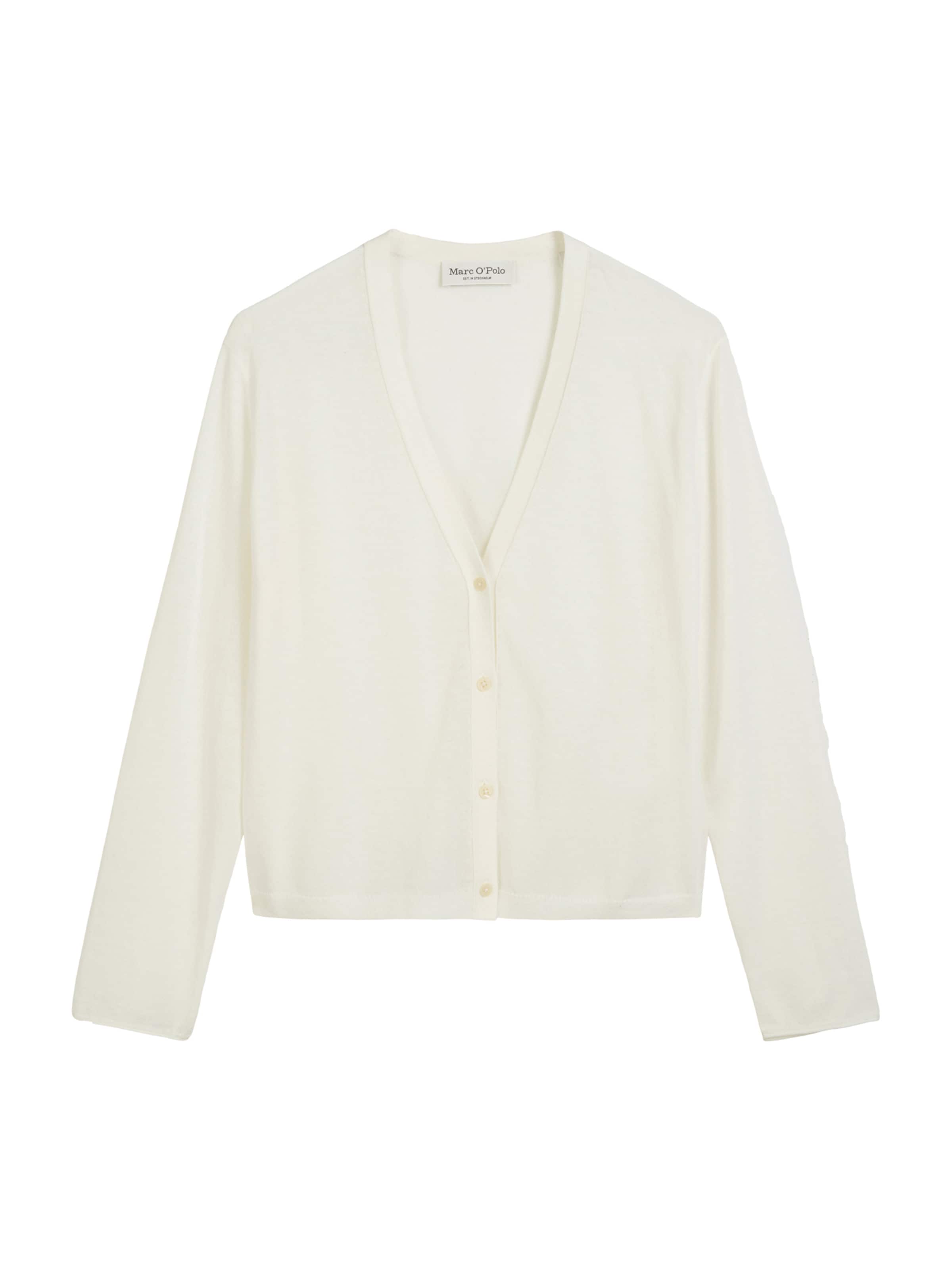 Marc O'Polo Cardigan i hvid: forside