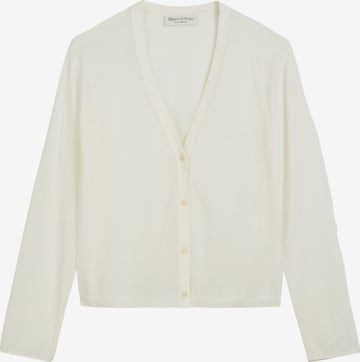 Cardigan Marc O'Polo en blanc : devant